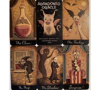 52 Horrifying Oracle Cards 10.5*6Cm Abandon Oracle Deck Based On Nightmares From The Dream Diaries Of Patrick Valenza Cards