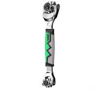 52 In 1 Multi-Function Socket Wrench Set, 360 Degree Rotary Ratchet Wrench Stainless Steel Hand Tools For Home Repair