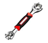 52 in 1 Universal Socket Wrench,Adjustable Multi Spanners & Wrenches with 360° Rotating Socket Heads,Ratchet Spanner for Metric and Imperial Nuts and Bolts,Spanner Tool for DIY Home, Car Repair (1)