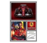 (52) Lewis Hamilton Formula 1 Signed A4 Photograph (21 X 297 CM) Art Work Wall Art Display Great Gift Idea (REPRINT) #####