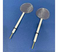 52 Mesh Platinum Electrode for Electrochemical Experiments - 99.99% Pure Platinum Mesh with PTFE Rod,1pc(Circular Dia 25mm)