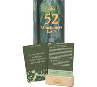 52 Mindfulness Cards - Simple Practices for Stress & Anxiety Relief, Emotional Regulation, and Mindful Living - Daily Self Care Exercises with Inspirational Affirmations for Calm & Relaxation