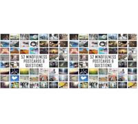 52 Mindfulness Conversation Questions and Images for Coaching Cards, Group Questions, Soft Skills, Ice Breakers, Team Building, Leadership Training etc (Pack of 2)
