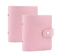 52 Pockets Mini Photo Album for Fujifilm Instax Mini 12 11 9 40 99 90 8 7 Evo/Polaroid Snap/Z2300/SocialMatic Instant Cameras & Zip Instant Printer (Pink, 2Packs)
