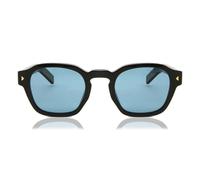 Prada PR A16S 16K04D Man Sunglasses Acetate Black Green Pantos Polarized Anti-glare