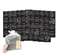 52 Scripture Cards: A Mapped Bible Verse For Every Week Year, Scripture Stand,Bible Wood Memory Cards Memory