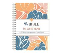 52-W ible Study Guide, A4 Bible Study Journal, Bible Study Supplies, Daily Devotional Notebook, Prayer Journal Note, Faith Based Religious Gift for Men Women (Orange)