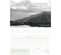 52 Week Undated Planner - For Inspiration & Organization - Includes Inspirational Quotes, Daily Gratitude Prompts, and Personal Growth Opportunities