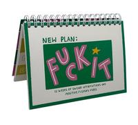 52 Weeks of Sweary Affirmations and Positivity Quotes Puns Positive Vibes Swear Words Gift Motivational Planner Calendar Flip Chart Desk Pad for Office Desk from All Things Nice