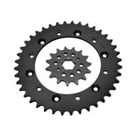 520 CNC 15T 40T Front Rear Motorcycle Sprocket Fit For H MVX250 1983 XL600LM F PD04 1985 to 1987 RM G 1986 to 1988 MVX XL 250 600 Model Replacement(15T 40T)