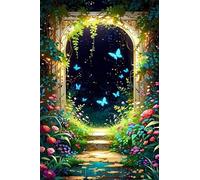520 Piece Jigsaw Puzzle for Adults Butterfly Flower - Fun Challenges & Brainteasing Adult Jigsaws - Puzzle Games 520 Piece