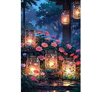 520 Piece Jigsaw Puzzle for Adults Tree Pink Flowers - Fun Challenges & Brainteasing Adult Jigsaws - Puzzle Games 520 Piece
