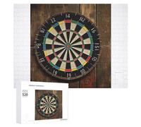 520 Piece Jigsaw Puzzles for Adults Cool Dart Board Puzzles Large Puzzles Game Decompression Leisure Entertainment Wood Puzzle Relaxation Sensory Toys Room Decor for Women Men