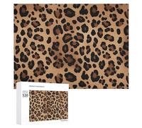 520 Piece Jigsaw Puzzles for Adults Cool Leopard Print Puzzles Large Puzzles Game Decompression Leisure Entertainment Wood Puzzle Relaxation Sensory Toys Room Decor for Women Men