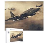 520 Piece Jigsaw Puzzles for Adults Cool War Plane Puzzles Large Puzzles Game Decompression Leisure Entertainment Wood Puzzle Relaxation Sensory Toys Room Decor for Women Men