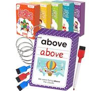 520 Sight Words Flash Cards Kindergarten, Dolch & Fry Sight Word Reading Writing Spelling Games, Homeschool Supplies for Preschool Kindergarten 1st 2nd 3rd Grade, Learning Activities for Kids Ages 3+