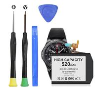 [520mAh] Battery for Samsung Gear S3 Frontier (SM-R760, R770, R765), Gear S3 Classic Replacement Battery EB-BR760ABE GH43-04699A with Professional Repair Tools Kits