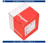 52203 LEGRAND, HYPRA panel mount socket IP55/44 3P+E 415V 16A, 52203, 52203, ...