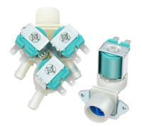 5220FR2006H 5220FR2075L Water Inlet Valve for Washing Machine, Replacement Water Fill Valve Washer Parts for # 5221ER1003C 5221ER1003D 5220FR2006Q 1268123 AP4441935 PS3527427