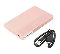 52279 Hard Drive Enclosure: 2.5" PnP SATA III, USB 3.0 Aluminum QOLTEC