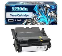 5230dn Toner Cartridge Compatible for Dell 5230dn 5350dn Printers, With Chip Large Capacity 21000 Pages (1 Pack Black)