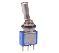 5236ADKB2V APEM On-On 6.35mm Locking Miniature Toggle Switch SPDT 4A 30VDC