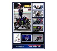 (525) Fabio Quartararo Moto Gp Legend Signed A4 Photograph (21 X 297 CM) Art Work Wall Art Display (REPRINT) #####