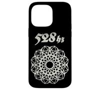 528 Hz Divine Frequency Cymatics Aesthetic Geometry Case for iPhone 14 Pro Max