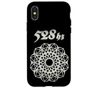 528 Hz Divine Frequency Cymatics Aesthetic Geometry Case for iPhone X/XS