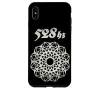 528 Hz Divine Frequency Cymatics Aesthetic Geometry Case for iPhone XS Max