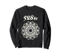 528 Hz Divine Frequency Cymatics Aesthetic Geometry Sweatshirt