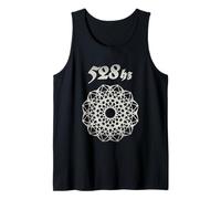 528 Hz Divine Frequency Cymatics Aesthetic Geometry Tank Top