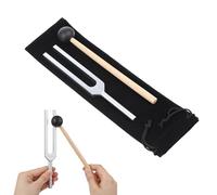 528 Hz Tuning Fork for Healing Set Aluminum Alloy 528 Hz Tuning Fork with Hammer Wipe Storage Bag Tunings Forks for Healing Relaxation DNA Repair Chakra Balance