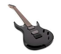 529 Electric Guitar 25.5" Scale Length Dual Humbuckers, Jet Black