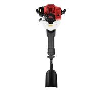52cc 2-Stroke Petrol Tree Digger 1900W Air-Cooled Hole Digger Equipped with Flat Pickaxe and Oil Tank for Soil Cultivation and Tree Transplanting