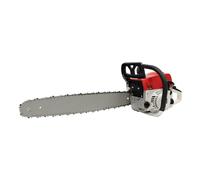 52cc Petrol Chainsaw, 22" Handheld Cordless Gasoline Chain Saw, 7500rpm Gasoline Chainsaw, Dual Safety Switches, Hand Pull Start Gaschainsaw for Forestry Farm Estate Logging