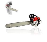 52cc Petrol Chainsaw, TkkMivcOC Gasoline Chainsaw with 22" Saw Blade, 2 Stroke Engine Gas Powered Chainsaws with 550ML Large Capacity Fuel Tank, for Trimming Branches, Felling Big Trees