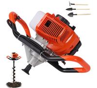 52Cc Petrol Post Hole Borer Fence Earth Auger Digger