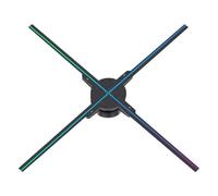 52cm 3D Advertising Hologram Fan, LED Holographic Machine, Advertising Video Projector, WiFi APP Remote Control For Shopping Mall High Brightness