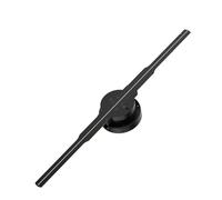 52cm 3D Holographic Fan Wifi Remote Custom DIY Video LED Neon Lights Rotating Display AD 3D Holographic Projector Borderless Images(PD45)