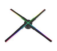 52cm WiFi 3D Hologram Projector Fan 552 LED HD Naked Eye Holographic Light Image Signs Player Wall-mounted Advertising Machine