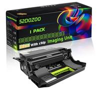 52D0Z00 Compatible for Lexmark Imaging Unit with Chip MS810n MS811dn MS811dtn MS811n MS812de Printers (1 Pack Black)