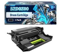 52D0Z00 Drum Cartridge Compatible for Lexmark MB2770adwhe MS710dn MS711dn MS810de MS810dn MS810dtn MS810n MS811dn MS811dtn MS811n MS812de MS812dn Printers (1 Pack Black)