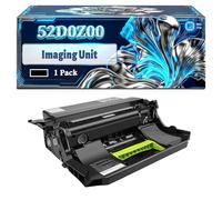 52D0Z00 Imaging Unit Compatible for Lexmark MX810dpe MS812dtn MX810dxpe MX811dpe Printers, With Chip Large Capacity 70000 Pages (1 Pack Black)