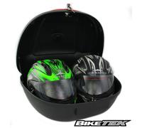 (52L Top Box) BikeTek Motorcycle Scooter Top Box Luggage Box