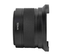 52mm 0.35X Universal Wide Angle Fisheye Lens Lens Caps Storage Pouch SLR DSLR