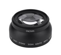 52mm 0.45X Wide Angle Universal Conversion Lens, Sturdy Metal Shell Premium Optical Glass, Professional Optical Glass Camera Close Up Lens for DSLRs and Digital Cameras