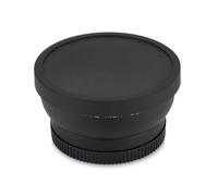 52mm 0.45X Wide Angle Universal Conversion Macro Lens Black for DSLRS Digital Cameras Lightweight Practical Accessory Photography Lovers