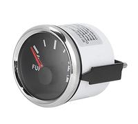 52mm/2in Tank Level Gauge 0190ohm Signal Pointer Meter Suitable for Marine Boat Car Accurate Fuel Monitoring (Black)