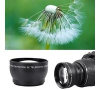 52mm 2X Magnification HD Telephoto Lens Converter for 52mm Mount Camera 6.2x5.2x4 cm